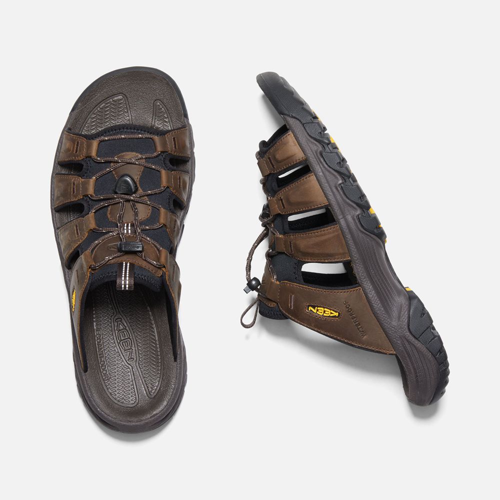 Claquettes Keen Homme Marron/Noir | Targhee Iii Sandal | VEWTL-1789